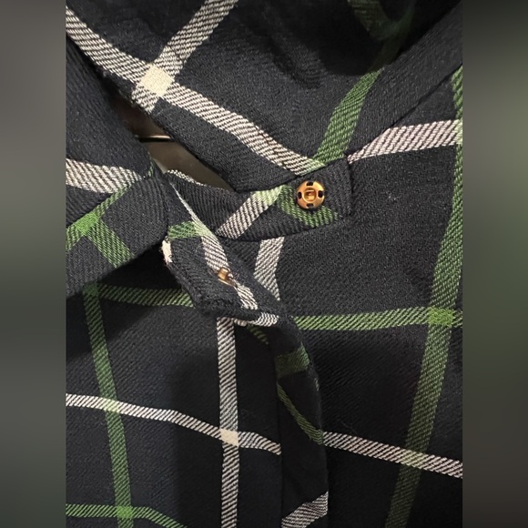 [Kate Spade] Cropped Windowpane Blazer - Picture 5 of 16